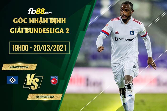 fb88-soi kèo Hamburger vs Heidenheim