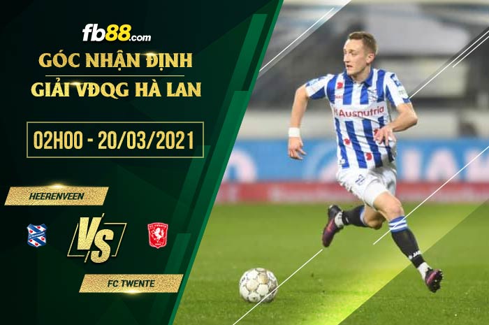 fb88-soi kèo Heerenveen vs Twente