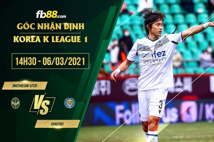 fb88-soi kèo Incheon United vs Daegu