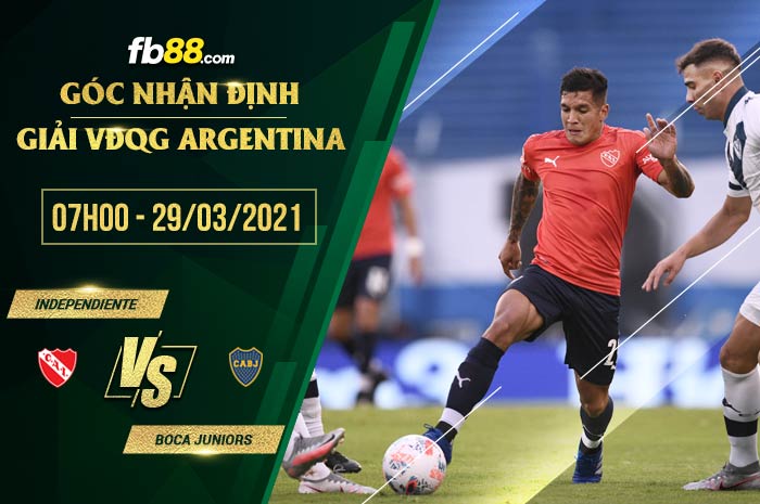 fb8-soi kèo Independiente vs Boca Juniors