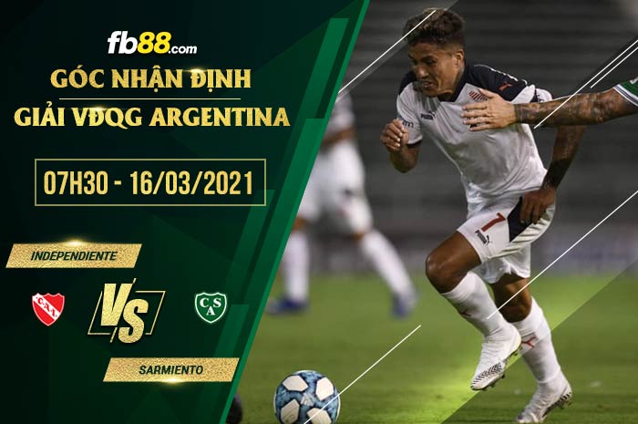 fb88-soi kèo Independiente vs Sarmiento