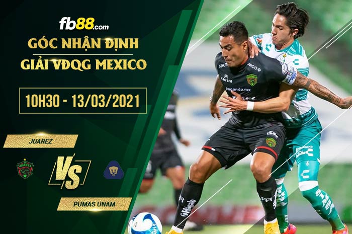fb88-soi kèo Juarez vs Pumas UNAM