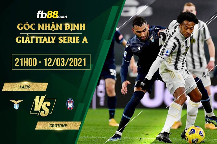fb88-soi kèo Lazio vs Crotone