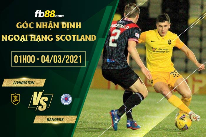fb88-soi kèo Livingston vs Rangers