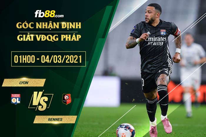 fb88-soi kèo Lyon vs Rennes