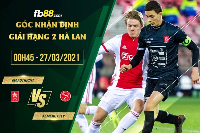 fb88-soi kèo Maastricht vs Almere City