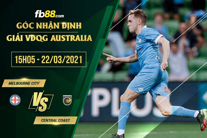fb88-soi kèo Melbourne City vs Central Coast