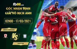 fb88-soi kèo Middlesbrough vs Preston