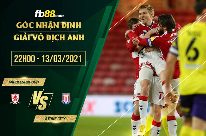 fb88-soi kèo Middlesbrough vs Stoke