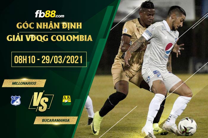 fb88-kèo chấp Millonarios vs Bucaramanga