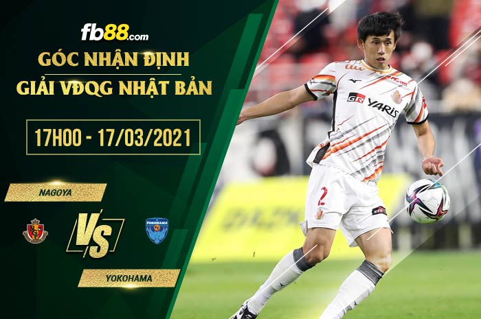 fb88-phong độ thi đấu Nagoya Grampus vs Yokohama