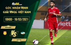 fb88-soi kèo Nam Dinh vs Viettel