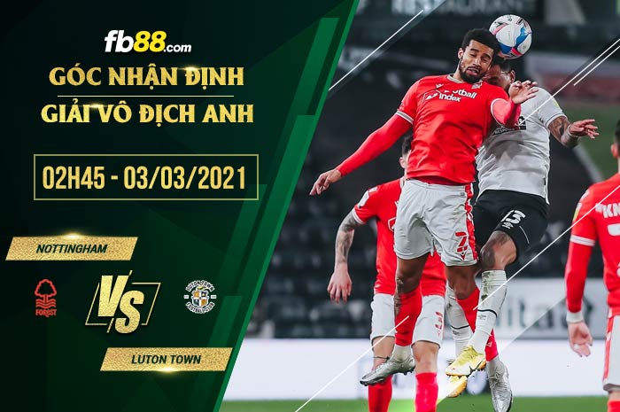 fb88-soi kèo Nottingham Forest vs Luton