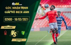 fb88-soi kèo Nottingham Forest vs Norwich