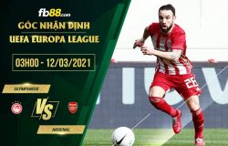 fb88-soi kèo Olympiakos vs Arsenal