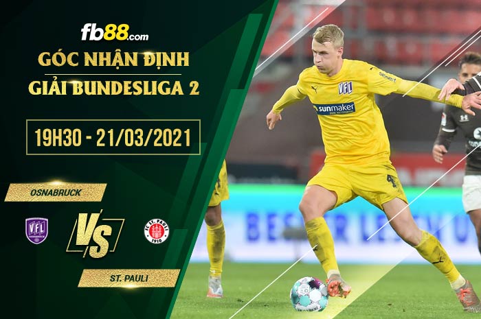 fb88-soi kèo Osnabruck vs St. Pauli