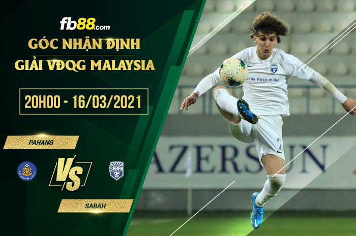 fb88-kèo nhà cái Pahang vs Sabah