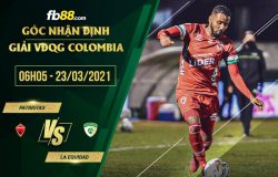 fb88-soi kèo Patriotas vs La Equidad