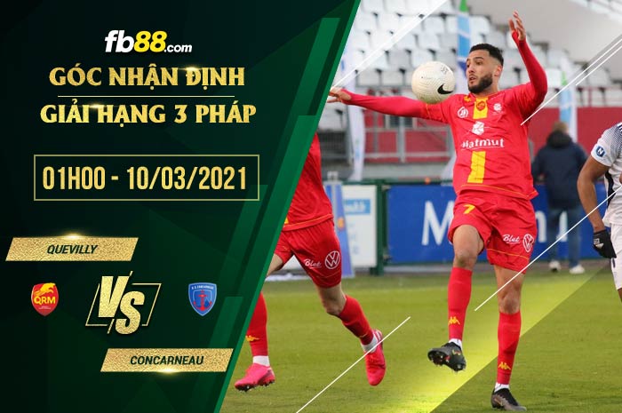 fb88-soi kèo Quevilly vs Concarneau