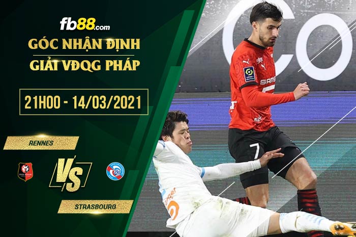 fb88-phong độ thi đấu Rennes vs Strasbourg