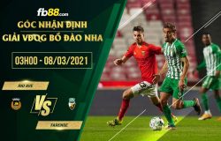 fb88-phong độ thi đấu Rio Ave vs Farense