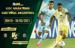 fb88-soi kèo Rosario Central vs Arsenal de Sarandi