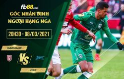 fb88-soi kèo Rubin Kazan vs Zenit
