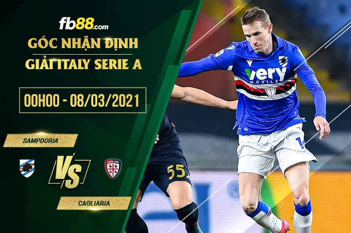 fb88-soi kèo Sampdoria vs Cagliari