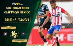 fb88-soi kèo San Luis vs Pumas UNAM