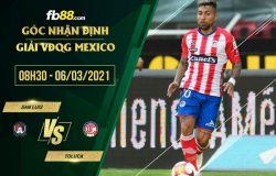 fb88-soi kèo San Luis vs Toluca
