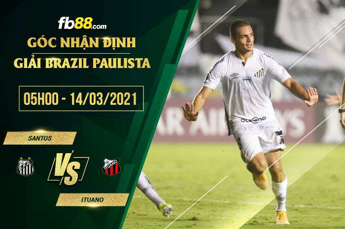 fb88-soi kèo Santos vs Ituano