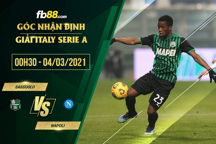 fb88-soi kèo Sassuolo vs Napoli