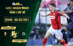 fb88-phong độ thi đấu Standard Liege vs Club Brugge