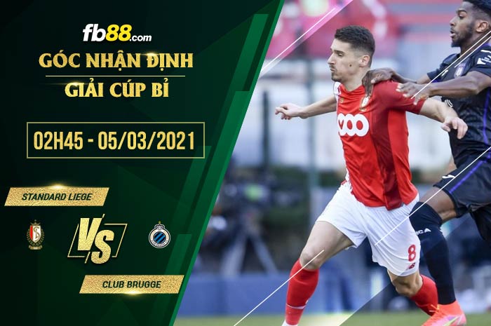 fb88-phong độ thi đấu Standard Liege vs Club Brugge