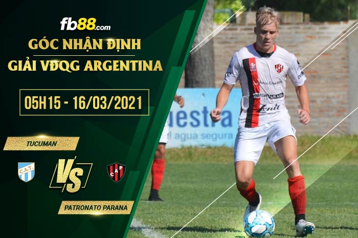 fb88-soi kèo Tucuman vs Patronato Parana
