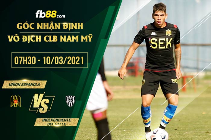 fb88-soi kèo Union Espanola vs Independiente Del Valle
