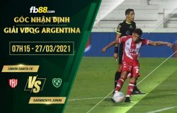 fb88-soi kèo Union Santa Fe vs Sarmiento Junin