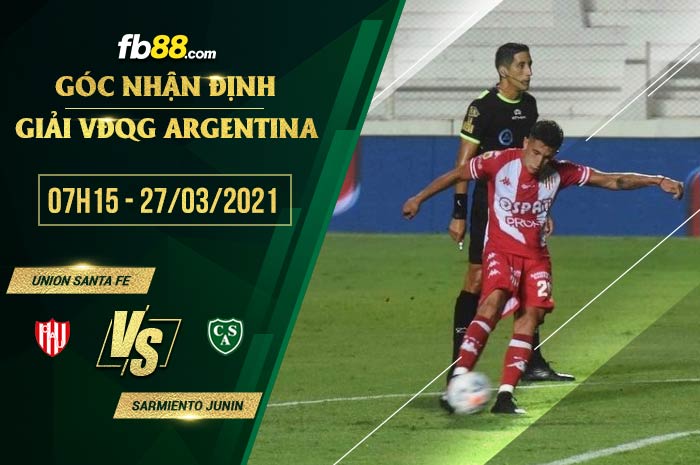 fb88-soi kèo Union Santa Fe vs Sarmiento Junin