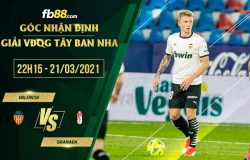 fb88-phong độ thi đấu Valencia vs Granada
