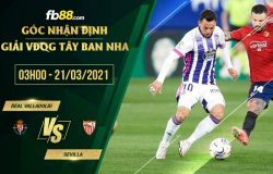 fb88-soi kèo Valladolid vs Sevilla