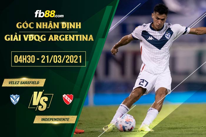 fb88-soi kèo Velez Sarsfield vs Independiente