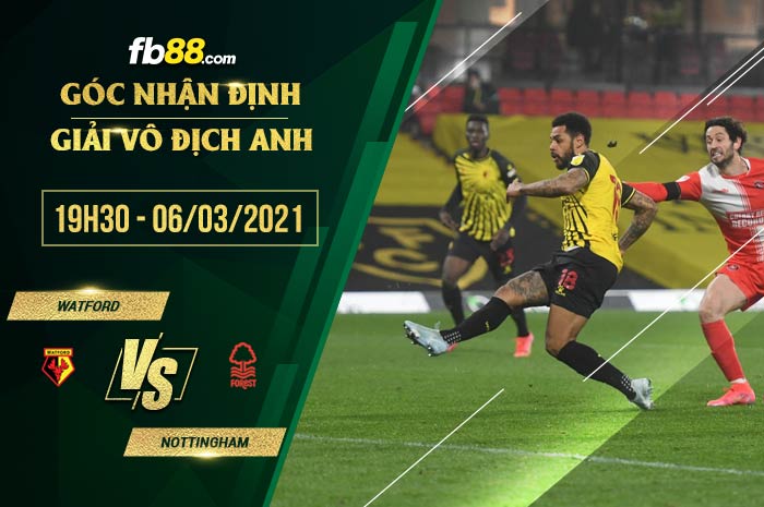 fb88-soi kèo Watford vs Nottingham