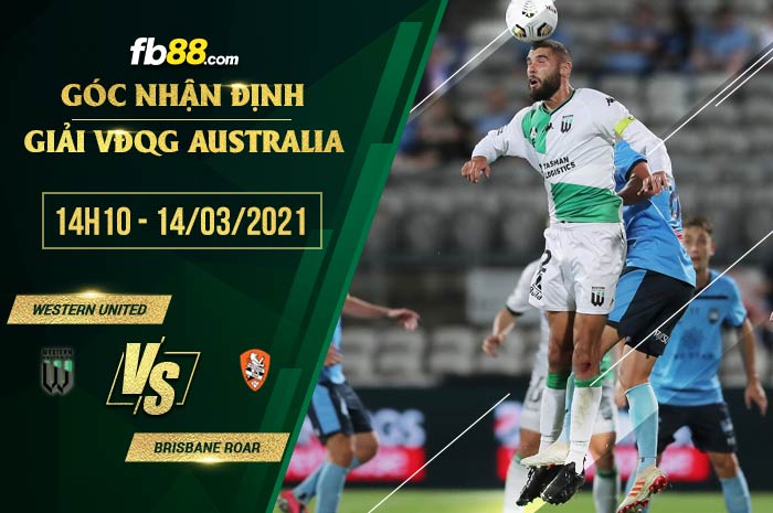 fb88-soi kèo Western United vs Brisbane Roar