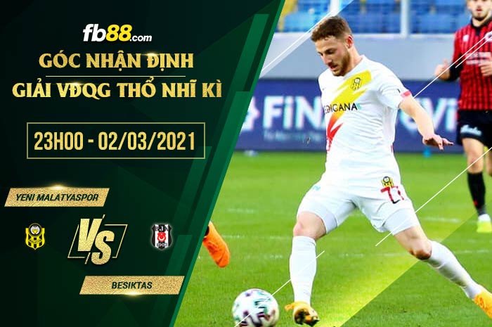 fb88-soi kèo Yeni Malatyaspor vs Besiktas