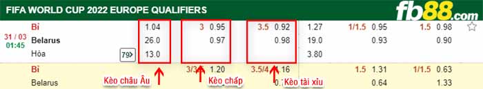 fb88-tỷ lệ kèo chấp Bi vs Belarus