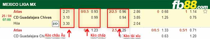 fb88-bảng kèo trận đấu Atlas vs Chivas
