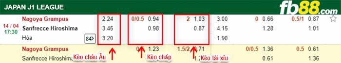 fb88-bảng kèo trận đấu Nagoya Grampus Eight vs Sanfrecce Hiroshima