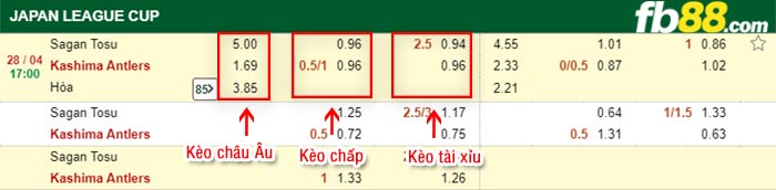 fb88-bảng kèo trận đấu Sagan Tosu vs Kashima Antlers