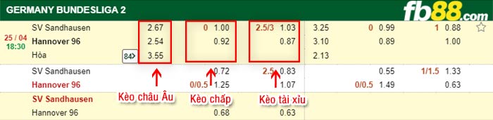 fb88-bảng kèo trận đấu Sandhausen vs Hannover