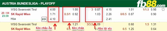 fb88-bảng kèo trận đấu Wattens vs Rapid Wien